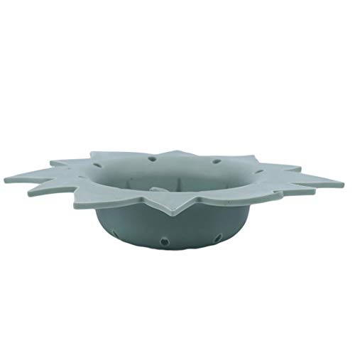 lehao Kitchen Bathroom Sink Strainers Basket Hair Catcher Sink Drain Cover Sink Strainer Kitchen Universal Kitchen Accessories,Green