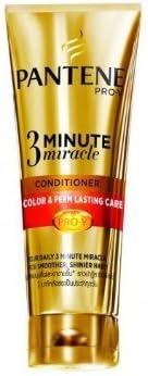 3 Tube X Pantene Conditioner Color &amp; Perm Lasting Care 3 Minute Miracle 180ml.(Anti hair loss + Extra Long + Shining)