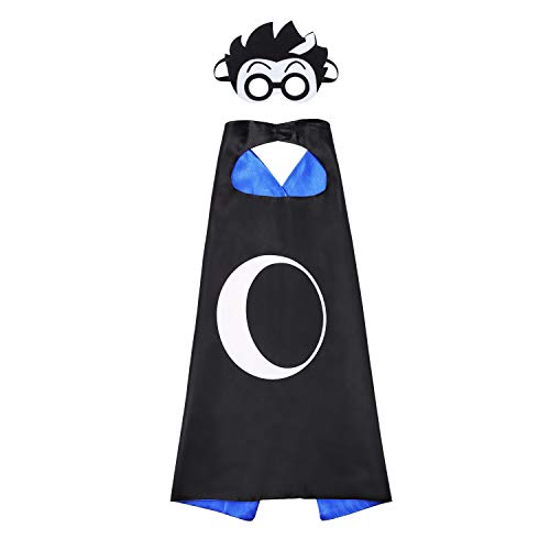 NuGeriAZ Costumes Capes and Masks for Kids - Catboy Owlette Gekko Halloween Costumes Best Kids Gifts (Six Patterns)