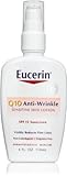 Eucerin Sensitive Facial Skin Q10 Anti-Wrinkle Sensitive Skin Lotion with SPF 15 Sunscreen
