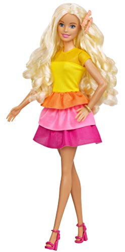 Barbie GBK24 - Locken Style Puppe (blond) mit Lockenstab und Zubehör, Puppen Spielzeug ab 5 Jahren, Mehrfarbig – Bild 6