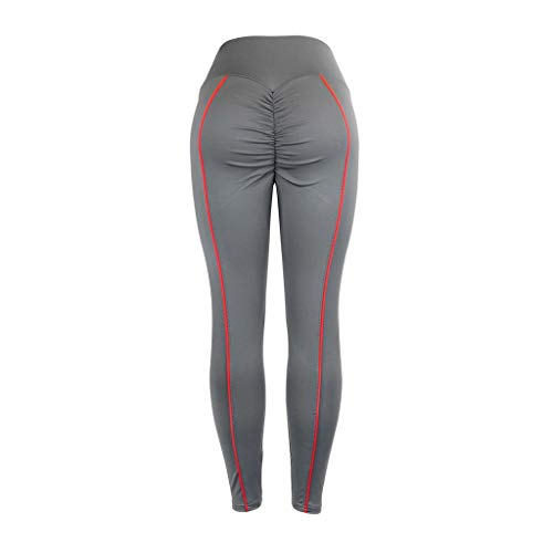 Womens Breathable Hip Lift Line Print Casual High Waist Leggings Yoga Pants Tights
