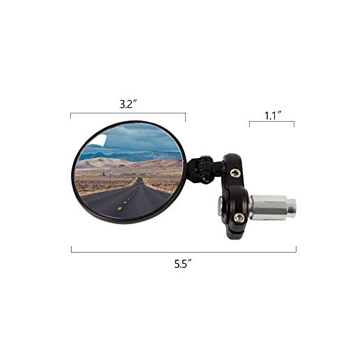 image for RANSOTO Universal CNC Motorcycle Foldable 7/8