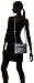 Nine West 9 Jacquard Xbody, Black/Grey Metallic/Black