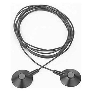 SCS Mat Ground Straight ESD Grounding Cord - 10 ft Length - 10 mm Snap - 2389 [PRICE is per EACH]