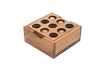 SiamMandalay&reg;: Gopher Holes Assembly Puzzle - Wooden Puzzle 3D Brain Teasers & Mechanical Puzzle Lifetime Guarantee