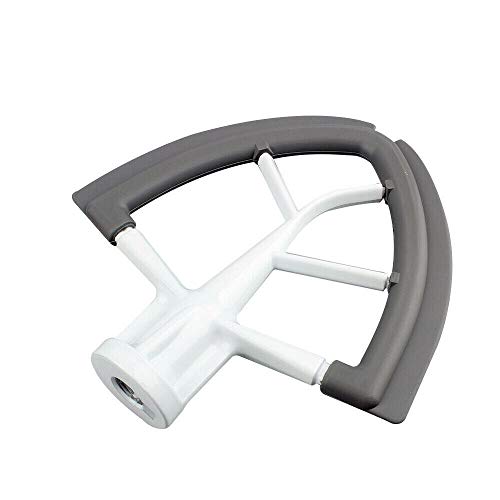 Flex Edge Beater for KitchenAid Tilt-Head Stand Mixer 4.5-5 Quart Bowls with Silicone Edges Flex Edge Bowl Scraper,Perfect KitchenAid Mixer Attachment Accessory - Thumbnail 3