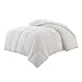 Christies Home Living Polyester Warmth King Down Alternative Comforter Duvet Insert, White
