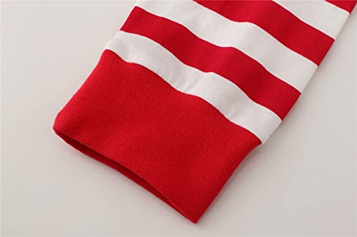 Baby Boys Christmas Pajamas for Boys Childs Nightwear Reindeer Sleepwear Long Sleeve Pjs Set Pyjamas UK Size 1-2 Years 2T