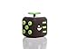 PlayLearn Resources Fidget Toys Cube for Fidgeters Stress Relief Anxiety Attention Desk Toy for Adult and Children Black/Green