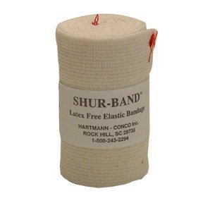 SELF CLOSING SHUR BAND ELASTIC WRAP BANDAGE 4 by CONCO