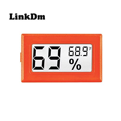 LinkDm 12 Pack Mini Digital Electronic Temperature Humidity Meters