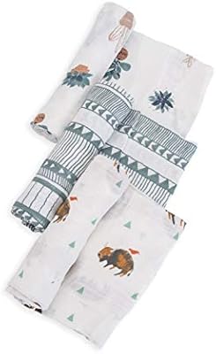 little unicorn swaddle set
