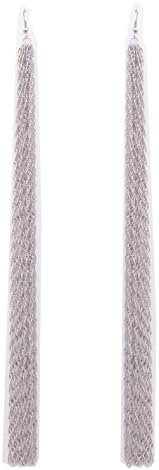 {JE0115 StyleNo1} WOMEN'S FASHIONABLE MULTI CHAIN TASSEL LONG DROP EARRINGS - Designed In USA (SILVER)