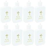 20 Pieces Holy Water Bottles Set100ml Plastic Flat
