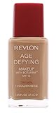 Revlon Age Defying Makeup with Botafirm for Dry Skin, Golden Beige, 1.25 Ounce