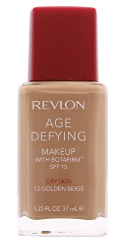 Revlon Age Defying Makeup with Botafirm for Dry Skin, Golden Beige, 1.25 Ounce
