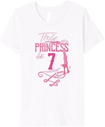 Kids 7th Birthday Outfit For Girl 7 Year Old Gifts Premium Shirt