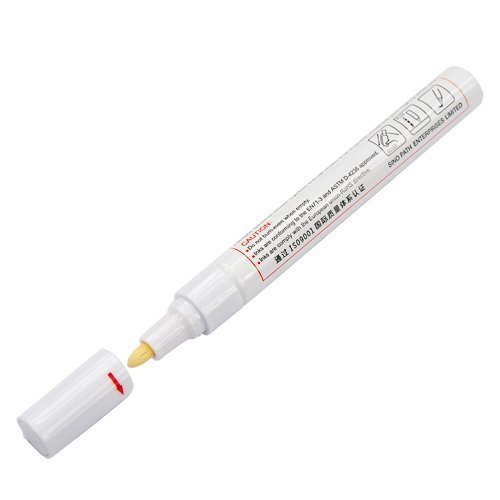 WMA Universal White Permanent Paint Car Tyre Marker Pen