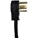 Certified Appliance Accessories 30-Amp Appliance Power Cord, 4 Prong Dryer Cord, 4 Color Coded Wires with Eyelet Connectors, 4ft, Copper Wire