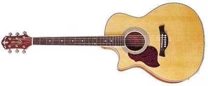 Crafter Guitar Acoustic - Crafter Gae6 Lh Left Handed Cutaway Electro Acoustic Guitar Amazon Co Uk Musical Instruments