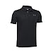 Under Armour Boys' Match Play Polo Shirt, Black /Rhino Gray, Youth X-Large