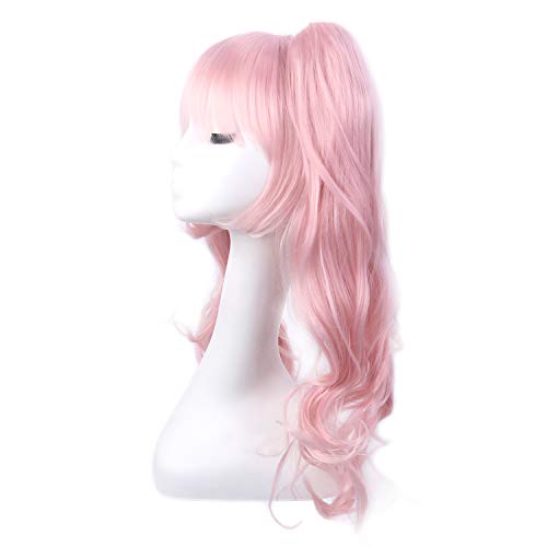 pink junko wig