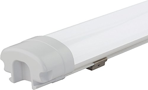 60cm LED Wannenleuchte Feuchtraumleuchte Kellerleuchte Deckenleuchte Lampe 18w|1500Lm|3000K warmweiss|IP65 Wasserdicht… – Bild 4