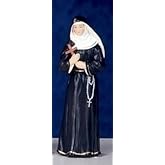 Roman Giftware Inc., Patrons & Protectors, 3.75" H ST Rita Figure,Religious, Inspirational, Durable (4x1x3)