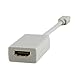 C&E Mini DisplayPort to HDMI Female Adapter Cable for Apple Macbook, Macbook Pro