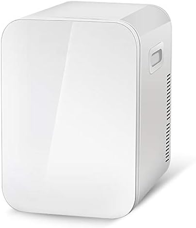 QJJML Portable Refrigerator, 20L Large Capacity/Mute/Cosmetic Skin Care Products, Fruit, Breast Milk, Medicines Can Be Stored/Office, Dormitory, Home, Car Can Be Used,White
