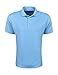 PGA TOUR Men's Big & Tall Airflux Short Sleeve Solid Polo-Shirts