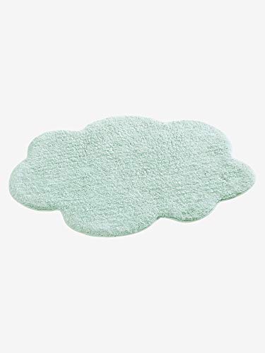 Vertbaudet Teppich Fur Kinderzimmer Blau One Size Amazon De