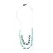Lofca Silicone Teething Necklace-Baby Toy for Mom to Wear- Stylish Teether-Safe for Baby-100% BPA Free-'Eudora'（Mint）