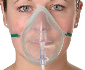 Human Plus Adult medium concentration oxygen masks