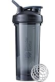 BlenderBottle Pro Series Shaker Bottle, 24-Ounce, Black