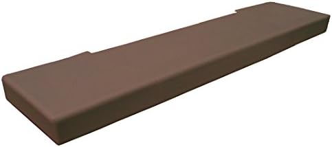 KidKusion Soft Seat Hearth Pad | Made in USA | Brown | Extra Long | 126" x 14"