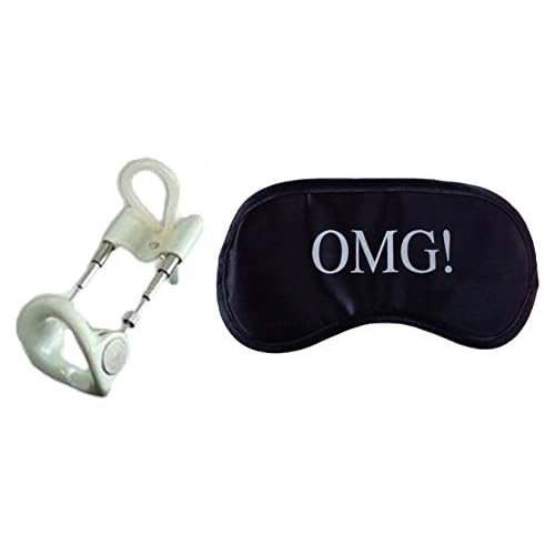Penis Enlargement Kit and OMG! Blindfold, Black image