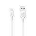 Anker 3ft Lightning Cable with Pouch, Nylon Braided, Compatible with iPhone Xs/XS Max/XR/X/8/8 Plus/7/7 Plus/6/6 Plus/5s and More (White)