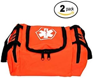 Dixie EMS Dixigear Empty First Responder II Bag, Orange (2)