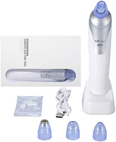 TRDCZ Facial Spot Pore Cleaner Vacuum Blackhead Removal Machine Nose Black Head Remover Inhaler Acne Comedo Suction Tool Beauty Device