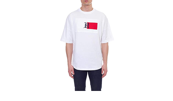 Tommy Hilfiger X Lewis Hamilton - Camiseta para hombre, color blanco con  logotipo Bianco XS: Amazon.es: Ropa
