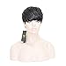 VRZ Short Human Hair Wigs MMT (MMT(1B))