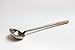 Craft Wok Medium Wok Ladle Stainless Steel Traditional Wok Hoak with Ergonomic Wooden Handle Professional Asian Kitchen Utensil for Stirring Serving / 732W6