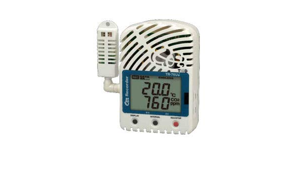 Amazon Com Tandd Tr 76ui Co2 Humidity Temperature Data Logger Thermometer Recorder Home Improvement