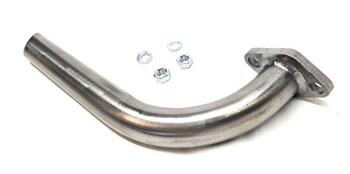 Exhaust Pipe for Predator 212cc, Honda GX160, GX200. Go Kart & mini bikes