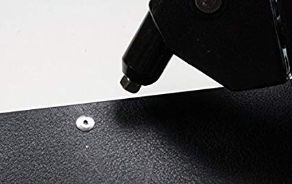#68 Large Flange Stainless Rivets (25pc) 3/16" Diameter, Grip Range (3/8" - 1/2"), All 18-8 Stainless Steel