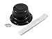 Camco 40138 Black Replace-All Plumbing Vent Kit
