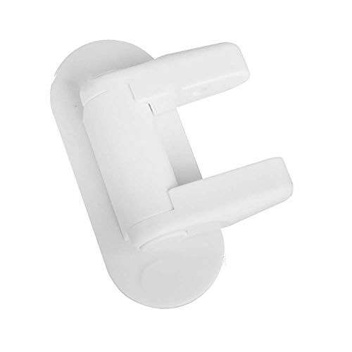 Ecosin 2 Pack Door Lever Lock Child Proof Doors Handles Adhesive Child Safety