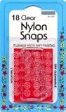 Collins Clear Nylon Snaps 1/4